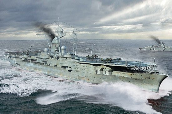 Trumpeter 06710 Porte-avions de la marine allemande DKM Peter Strasser 1/700