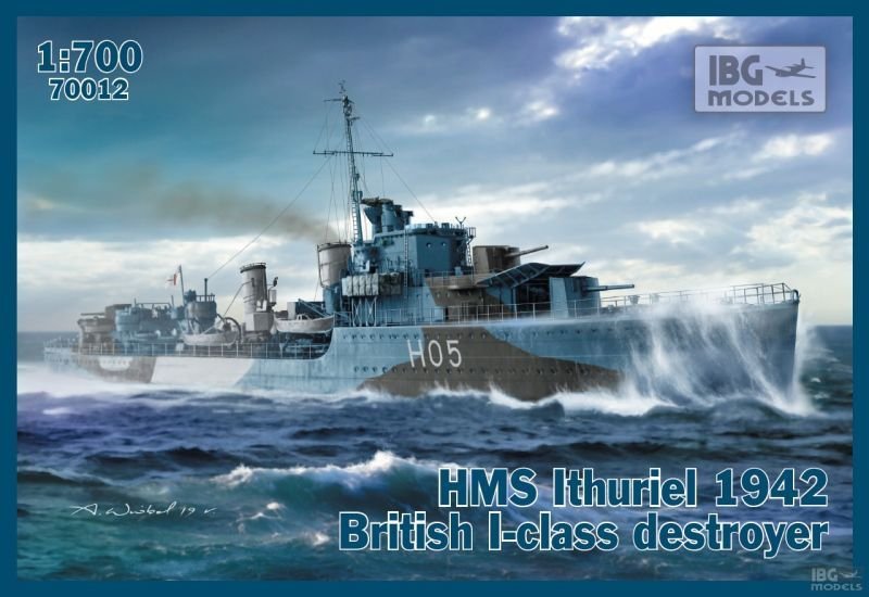 IBG 70012 HMS Ithuriel 1942 Destroyer britannique 1/700