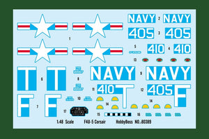 Hobby Boss 80389 F4U-5 Corsair 1/48 – image 4