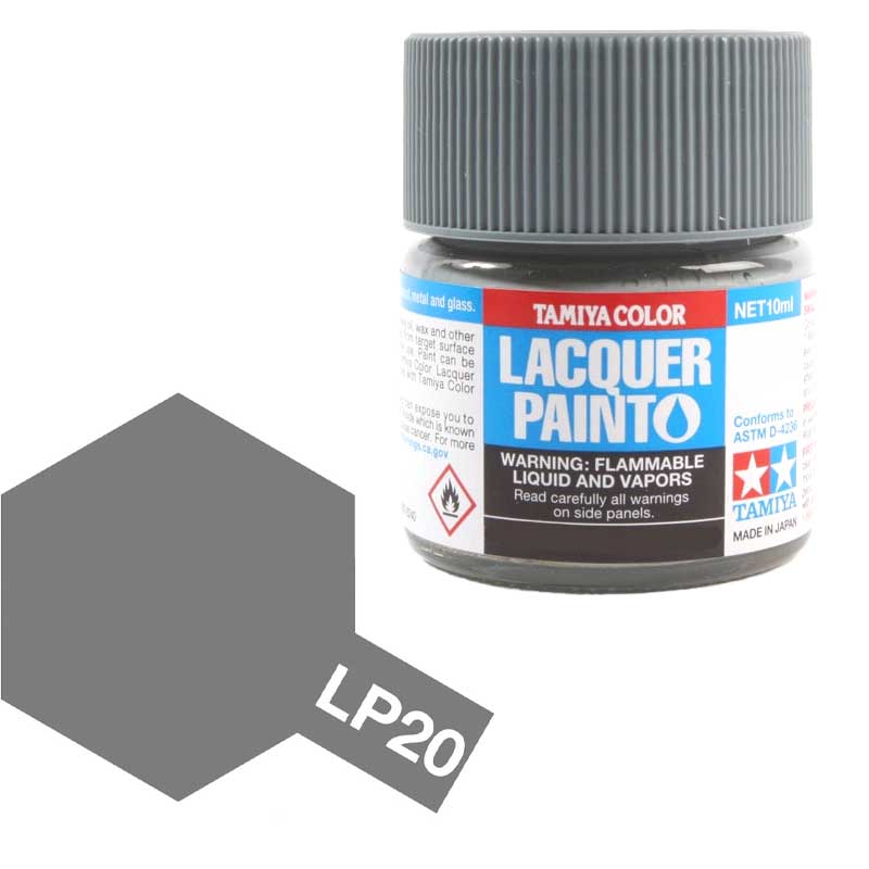 Tamiya 82120 LP-20 Gris métal clair 10 ml 