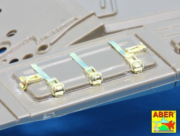 Aber 35A122 Attaches pour chars russes modernes comme le T-64;T-72;T-80;T-90 (1/35) – imagen 5