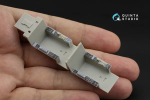 Intérieur imprimé en 3D et coloré sur papier décalcomanie Quinta Studio QD48197 pour F-5F Tiger II (pour AFV Club) à l&amp;#39;échelle 1/48 – immagine 6