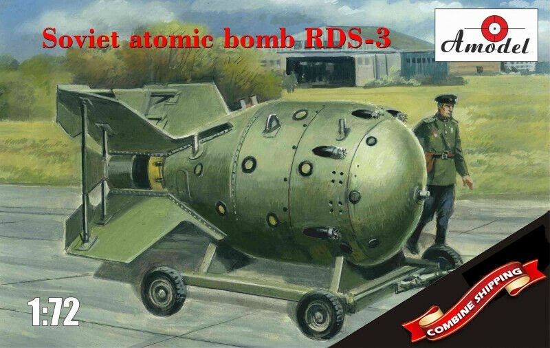 Maquette A NA 72003 Bombe nucléaire soviétique RDS-3 1/72