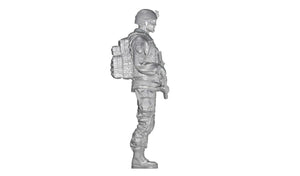 Commandant CMK F48333 (debout), escouade d&amp;#39;infanterie de l&amp;#39;armée américaine, 2e division, 1/48 – Bild 3