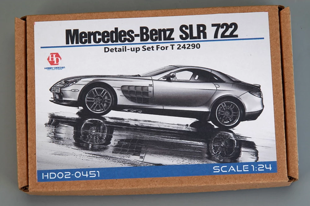 Kit de détails Hobby Design HD02-0451 Mercedes-Benz SLR McLaren 722 pour maquette Tamiya 24290 au 1/24