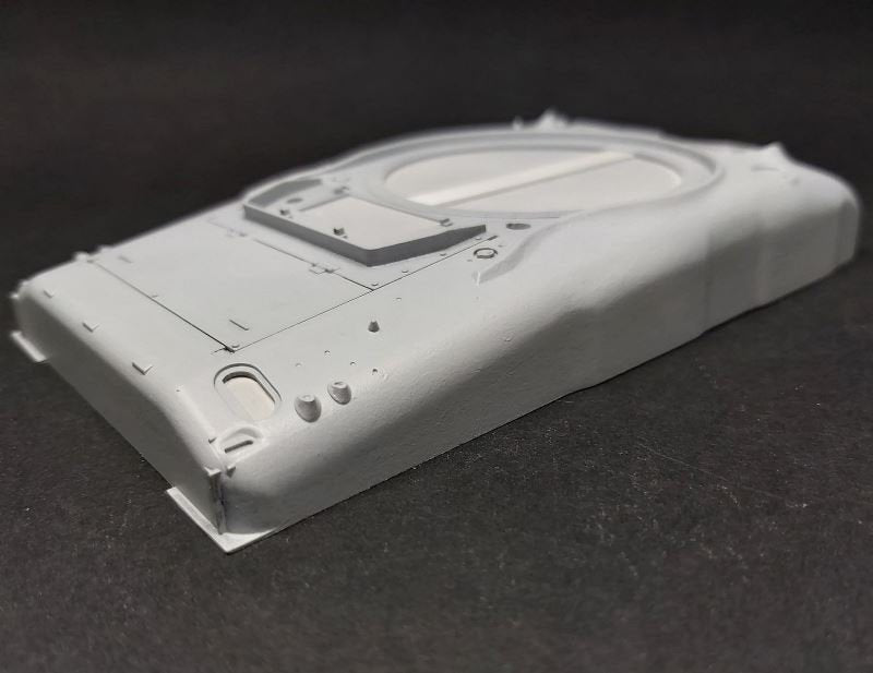 Panzer Art RE35-640 M4A1 « Grande trappe », coque moulée en blindage, échelle 1/35 – Bild 4