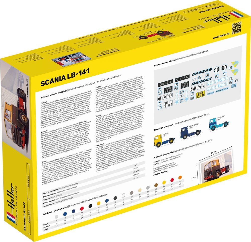 Kit de démarrage Heller 56773 - Camion LB-141 1/24 – Bild 2