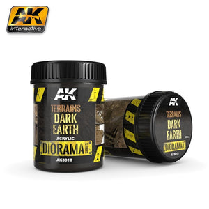 AK Interactive AK8018 Terrains Terre Sombre 250 ml
