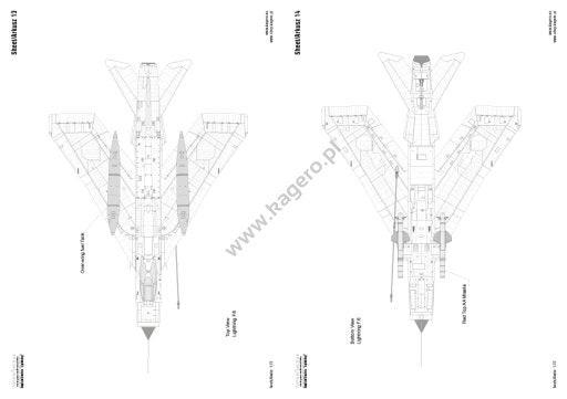 Kagero 7132 English Electric Lightning EN/PL – immagine 5