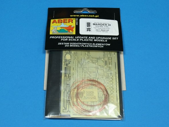 Aber 35100 Marder III Sd.Kfz. 139 kit de base (TAM) (1/35)  – imagen 3