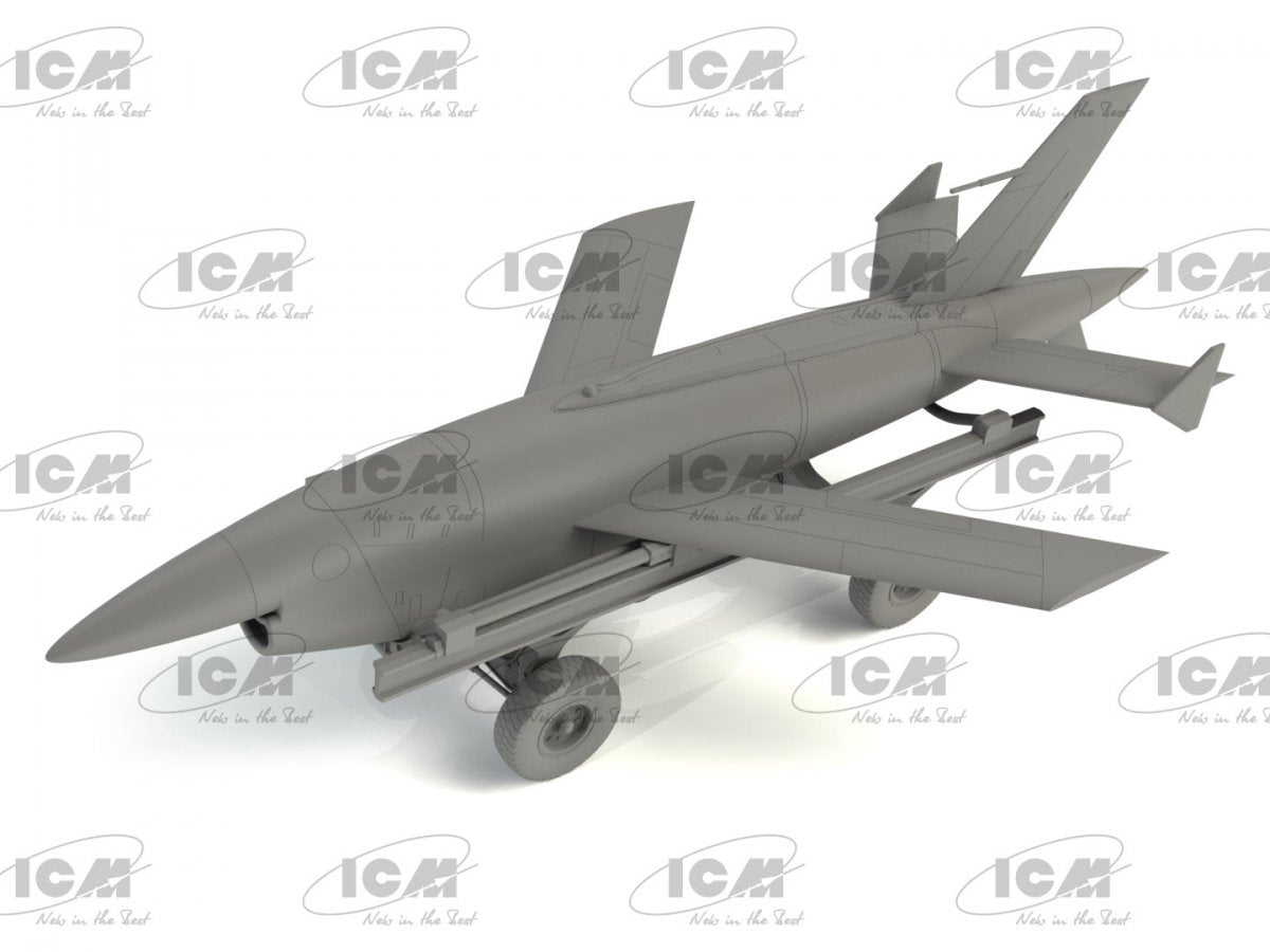 ICM 48401 BQM-34A (Q-2C) Firebee avec remorque 1/48 – immagine 2
