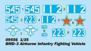 Trumpeter 09556 BMD-3 Airborne Infantry Fighting Vehicle 1/35 – zdjęcie 3