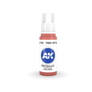 AK Interactive AK11203 ROUGE FONDE – MÉTALLISÉ 17 ml – imagen 2