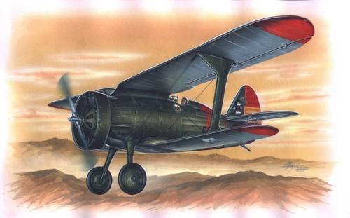 Azur A044 Polikarpov I-15 Guerra de España (1/72)