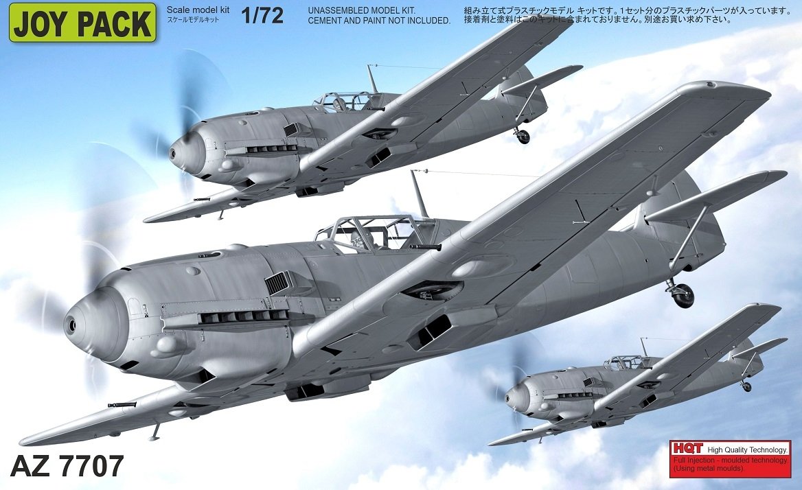 AZ Modèle AZ7707 Bf 109E-3/4/7 JOYPACK 1/72