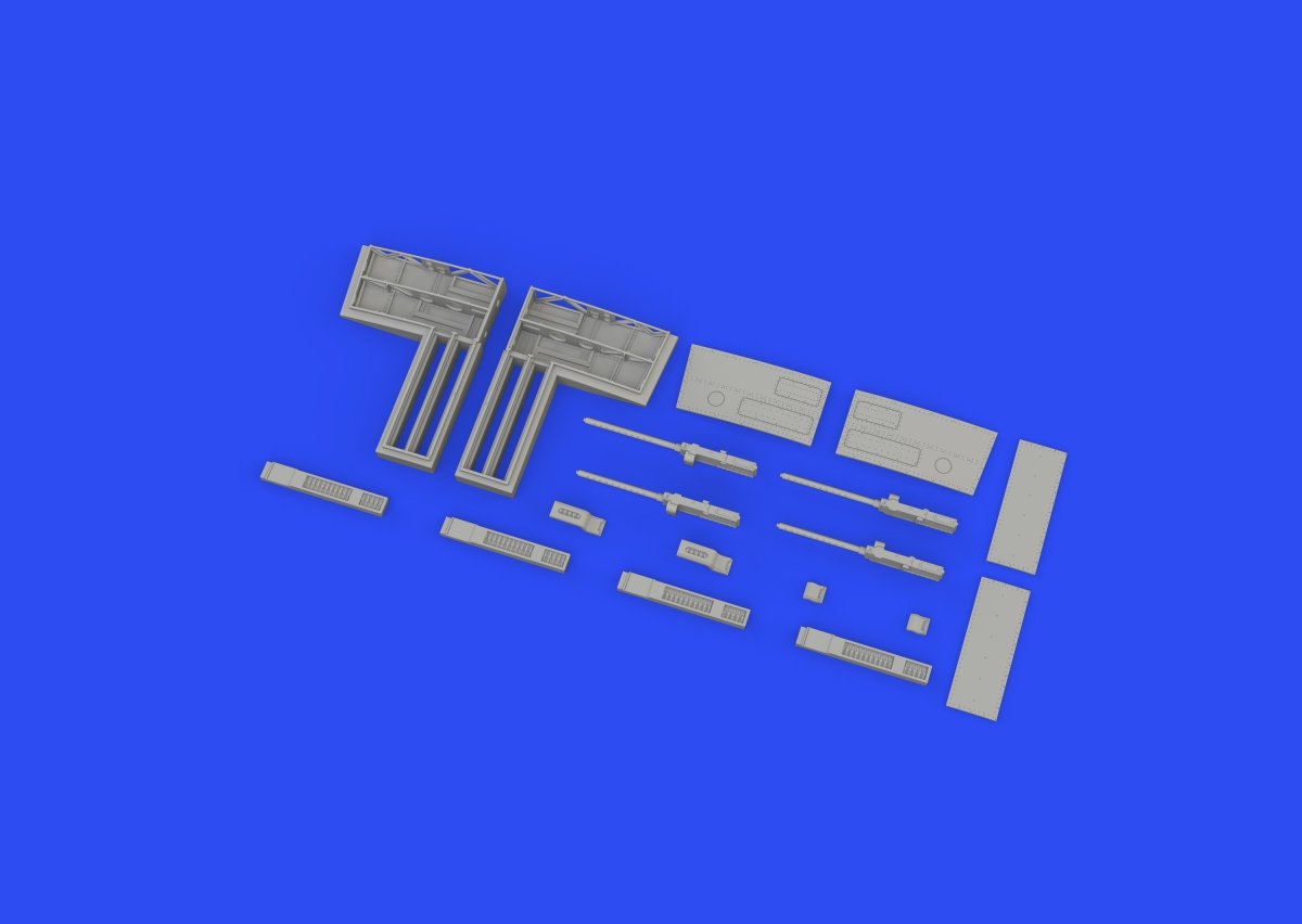 Baies de canons Eduard 648793 F4F-3 IMPRESSION EDUARD 1/48 – Bild 8