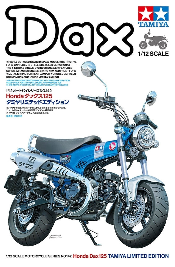 Tamiya 14142 Honda Dax125 Édition Limitée Tamiya 1/12
