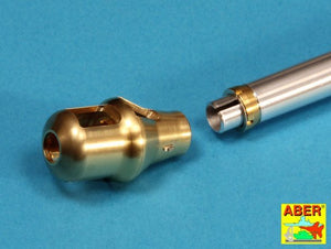 Aber 16L-08 Frein de bouche ancien pour le canon des premiers chars Tiger I et Tiger II (tourelle Porsche) / Frein de bouche ancien pour le canon de 8,8 cm des Tiger I et Tiger II (tourelle Porsche) allemands, échelle 1/16 – image 22