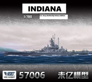 Vee Hobby E57006 USS Indiana BB-58 1944 - Édition Deluxe 1/700