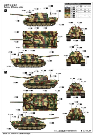 Trumpeter 00923 Allemand Sd.Kfz.186 Jagdtiger 1/16 – immagine 3