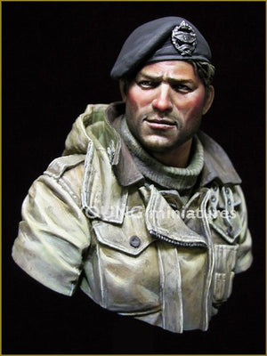 Young Miniatures YM1835 Équipage de char britannique Seconde Guerre mondiale 1/10