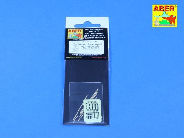 Tiges de nettoyage de canon Aber R-41 avec supports pour Tiger I Tunisie (1/35) – image 3