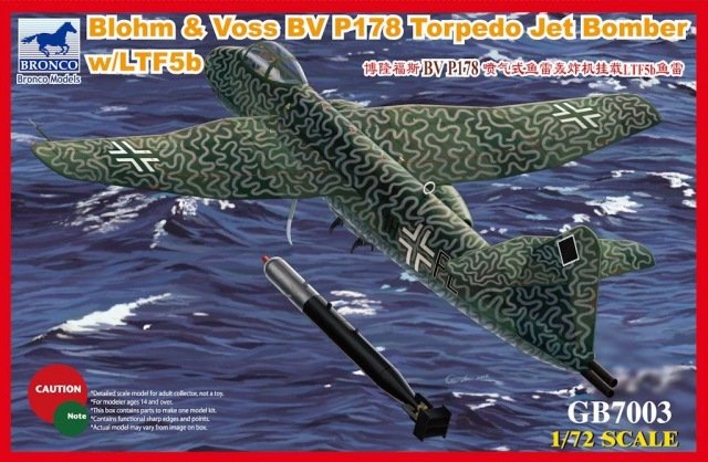 Bombardier à réaction torpilleur Bronco GB7003 BV P178 avec LTF5b