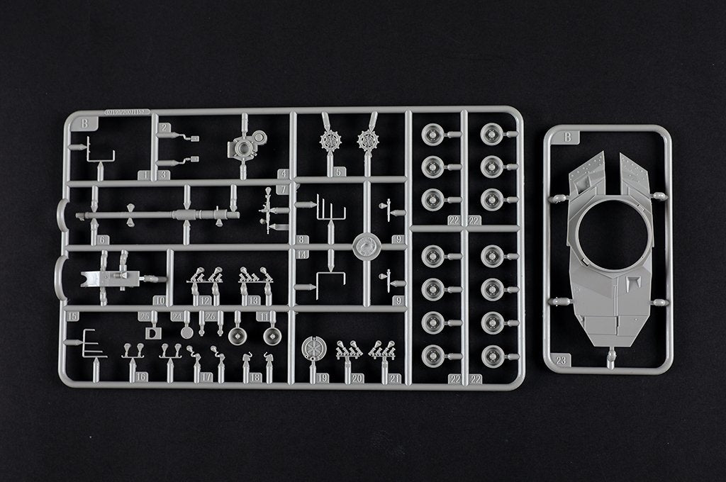 Trumpeter 07191 Char de combat principal allemand Leopard 2A6 1/72 – image 6