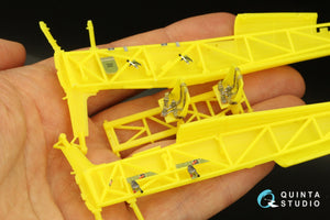 Intérieur imprimé en 3D et coloré sur papier décalcomanie Quinta Studio QD48360 Stearman Pt-17 Kaydet (Revell) à l&amp;#39;échelle 1/48 – Bild 9