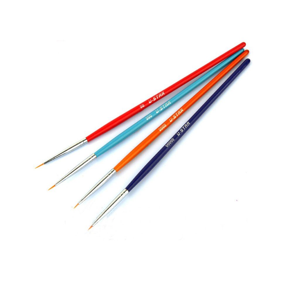 Ensemble de 4 brosses U-Star UA-90026