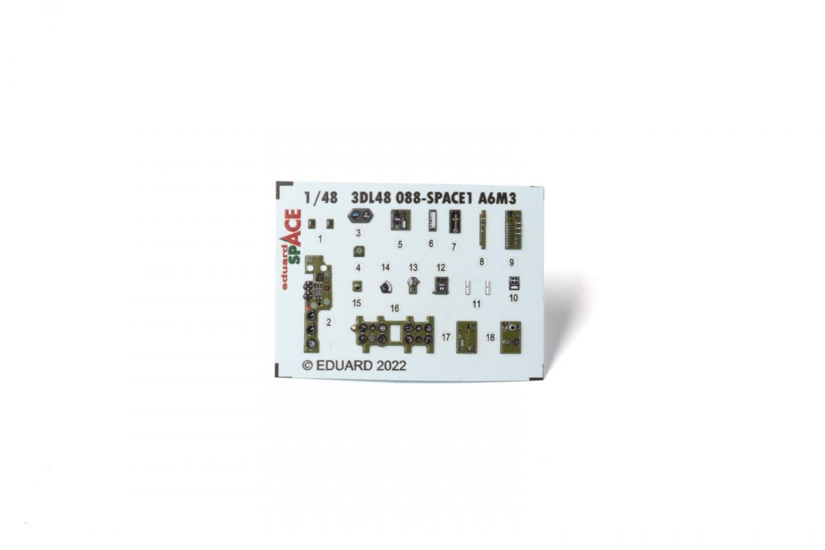 Eduard 3DL48088 A6M3 SPACE EDUARD 1/48 – immagine 3