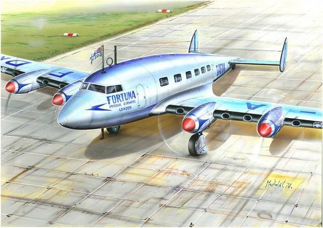Valom 72128 DH.91 Avion de ligne Albatross 1/72