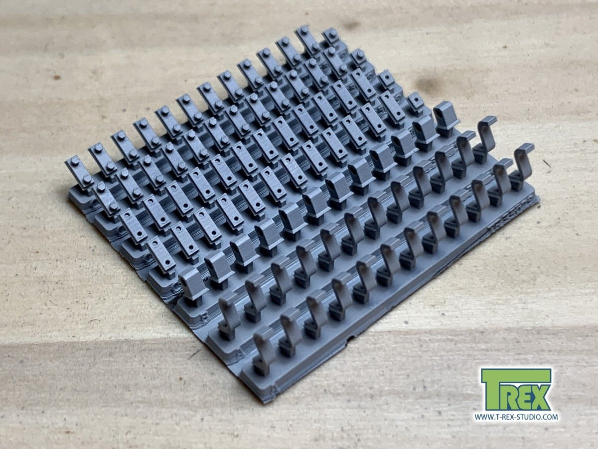 Supports de jupe latérale et de chenille de rechange T-Rex Studio TR35029 pour King Tiger/Jagdtiger 1/35 – immagine 3