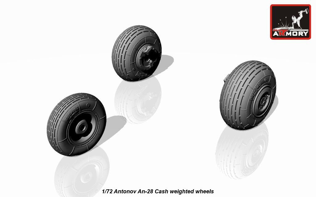 Armory Models AW72044 Antonov An-28 Cash roues avec pneus lestés 1/72 – image 2