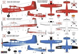 Kovozavody Prostejov KPM0234 Cessna C-185 Skywagon 1/72 – zdjęcie 2