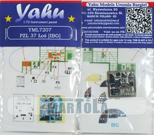 Yahu YML7207 PZL 37 Orignal 1/72