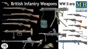 Master Box 35109 Armes d&amp;#39;infanterie britannique (1939-1945) (1/35)