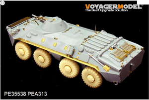 Maquette Voyager PE35538 ​​BTR-70 APC russe moderne, version initiale, pour TRUMPETER 01590, échelle 1/35 – immagine 3