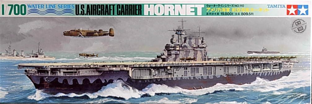 Tamiya 77510 Porte-avions Hornet 1/700