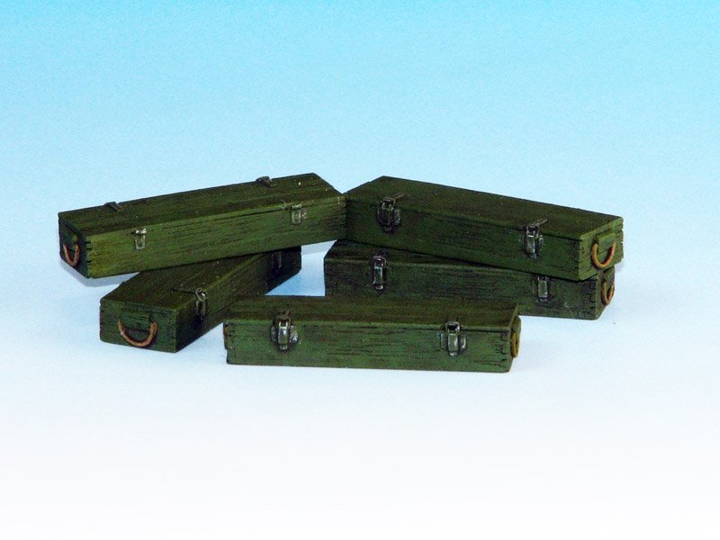 Boîtes à munitions en bois Eureka XXL E-013 pour 7,5 cm Kw.K.42 1/35 – Bild 3