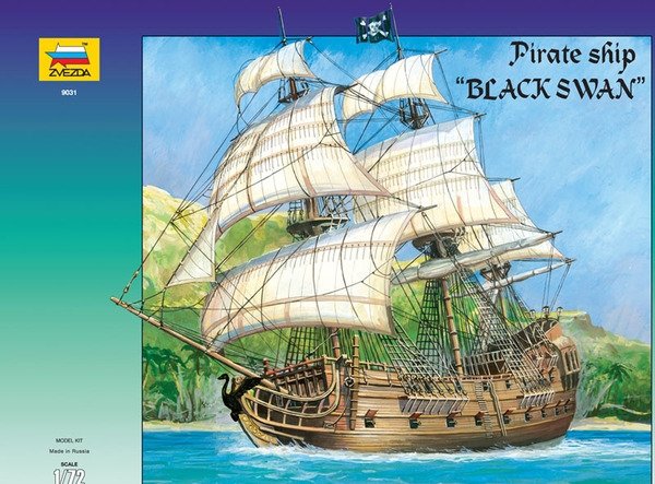 Zvezda 9031 Bateau Pirate &amp;quot;Cygne Noir&amp;quot; 1/72