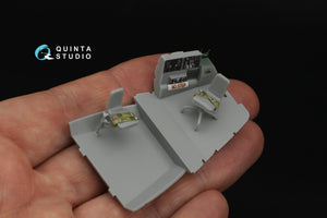 Intérieur imprimé en 3D et coloré sur papier décalcomanie pour Boeing B-17F (Quinta Studio QD48542, HK models, Eduard) à l&amp;#39;échelle 1/48 – immagine 16
