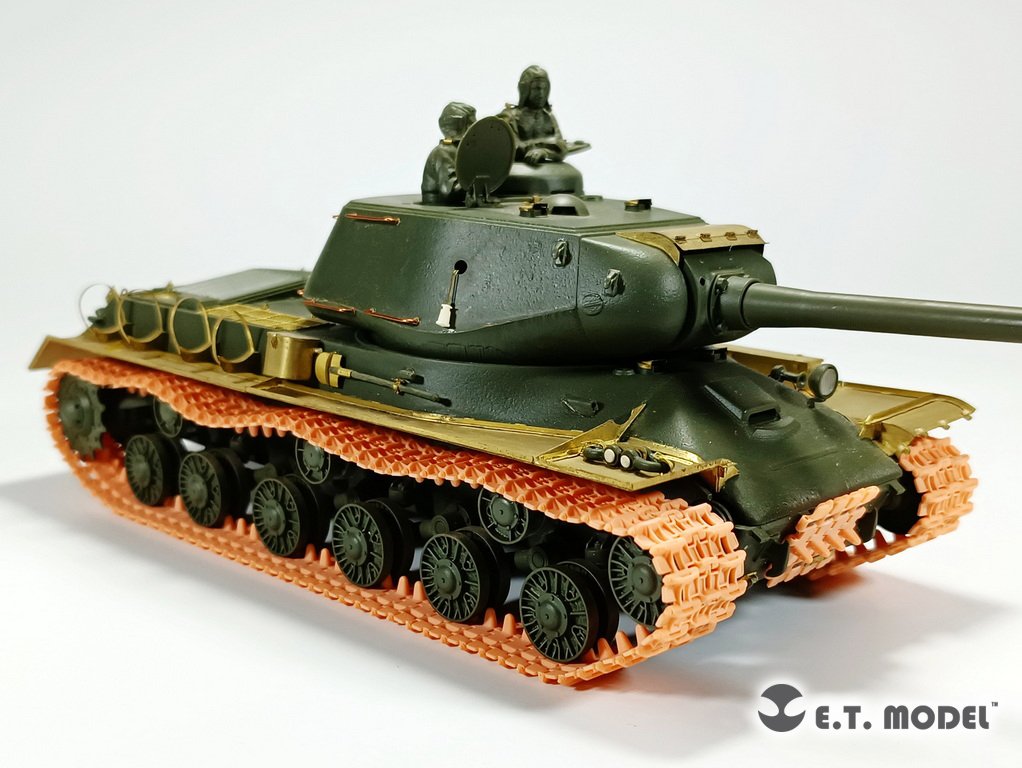 ET Model P35-061 Chars soviétiques KV-1/2/85, JS-1/2/3, ISU-152 (version tardive 650 mm) Chenilles fonctionnelles (impression 3D) 1/35 – Bild 8