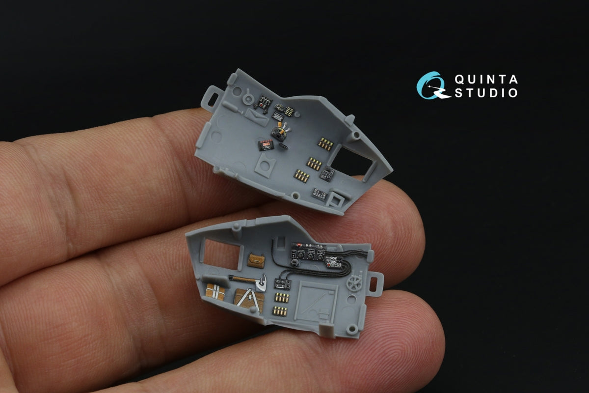 Quinta Studio QD72253 DH Mosquito B Mk.IV/PR Mk.IV 3D-Printed &amp; coloured Interior on decal paper (Tamiya) 1/72