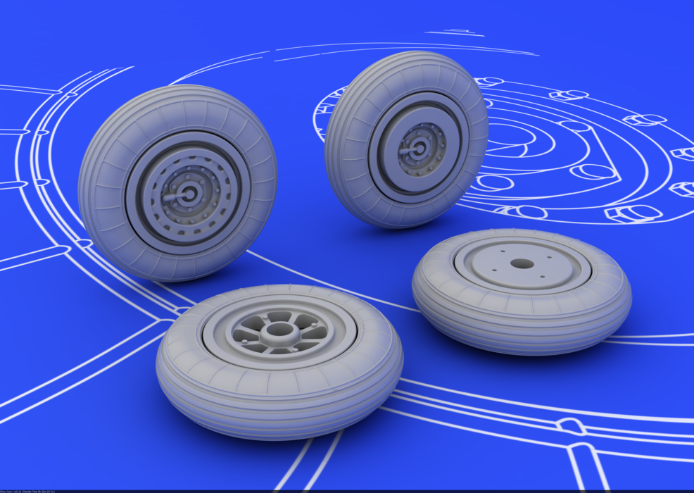 Roues Eduard 672007 MiG-15 1/72 (EDUARD) – image 2