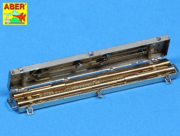 Aber 35L-089 Ensemble de 2 canons de canon allemands de 2 cm L/65 pour Flak 38 avec boîte de rangement (1/35) – Bild 7