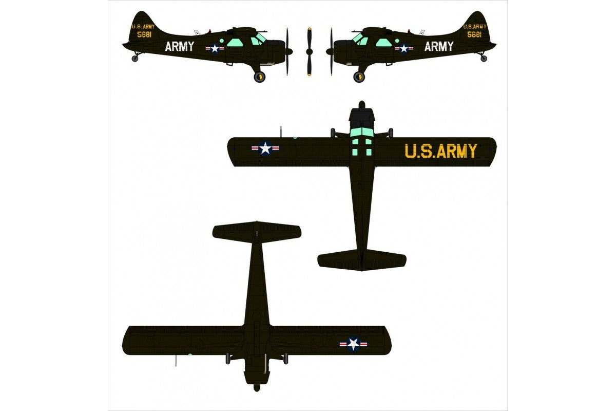 Dora Wings 48059 L-20A/U-6A Beaver 1/48 – image 7
