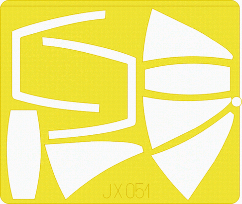 Eduard JX051 A-7D/E 1/32 TROMPETTE