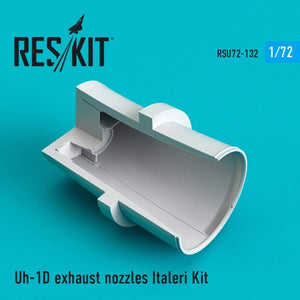 RESKIT RSU72-0132 Buses d&amp;#39;échappement Uh-1D pour Italeri 1/72