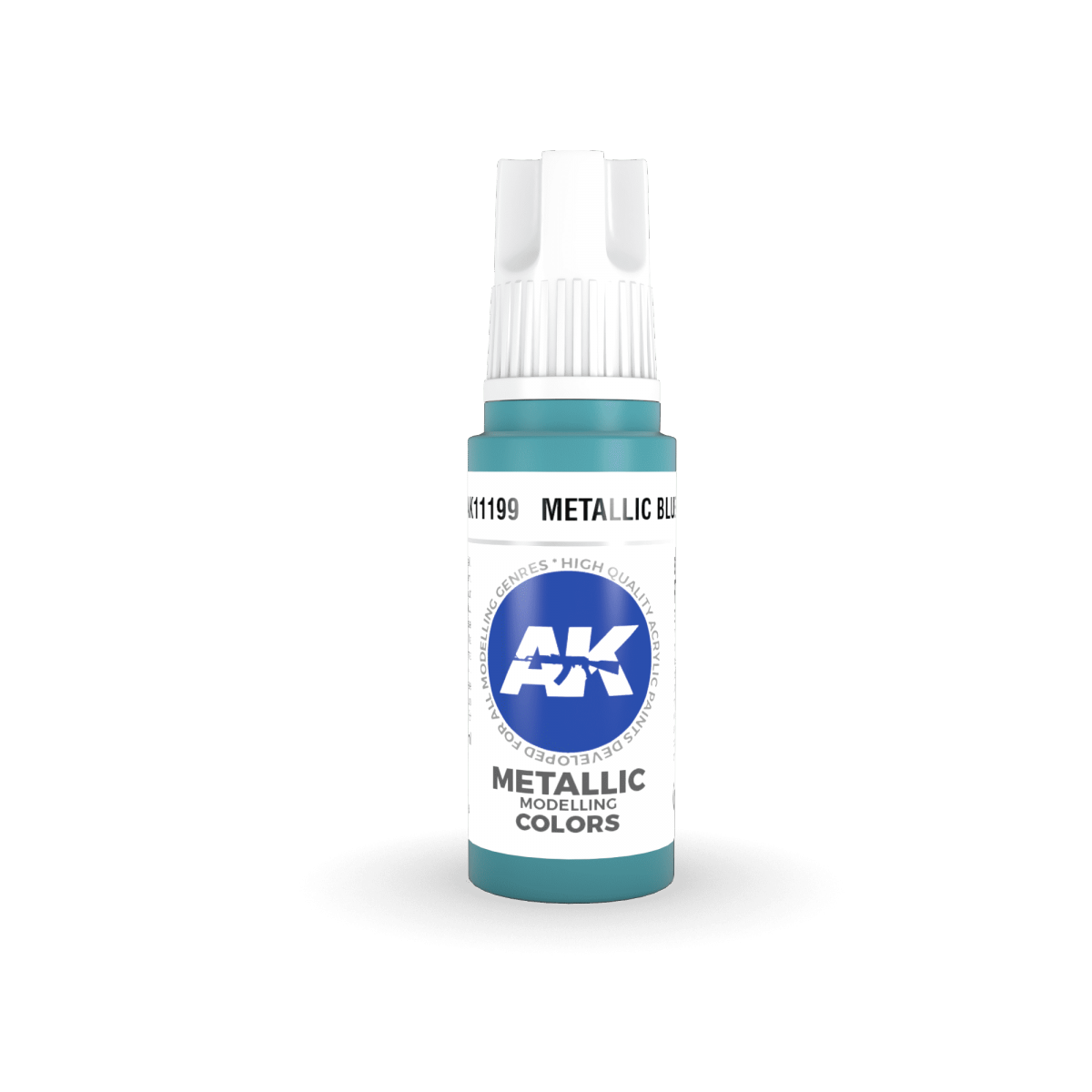 AK Interactive AK11199 BLEU MÉTALLISÉ – 17 ml – immagine 2